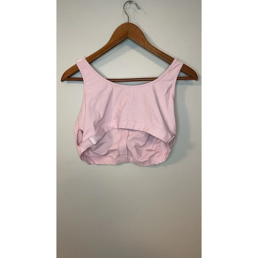 Masthead Elizabeth Pink Surgical Bra Size L Front Closure Adjustable Straps - Picture 5 of 8